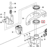 EP Equipment Thrust Bearing 0000-001231-00
